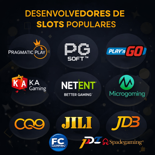 Parceiros desenvolvedores de jogos slots da 59BET no Brasil